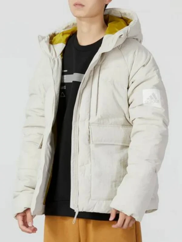 کاپشنadidas Big Baffle Jkt Logo - Image 5