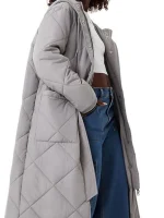 کاپشن بلند طوسی jack wills - Image 6