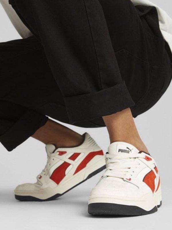 کتونی پوما مدل PUMA Slipstream Mix Herren Sneakers قرمز سفید - Image 3