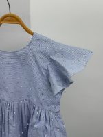 سارافون بچگانه راه راه شاین نقره ای - Image 2
