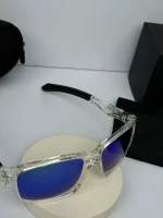 عینک اکلیجوپیتر شفاف آبی - Image 4