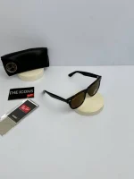 عینک ریبن ۲۱۴۰p فریم پلنگی شیشه قهوه ای - Image 4