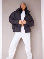 کاپشن پفی باکسی pretty little thing 171