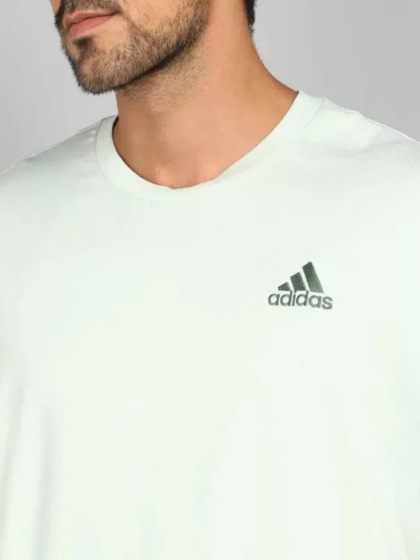 تیشرت آدیداس مدل Neck Green - Image 4