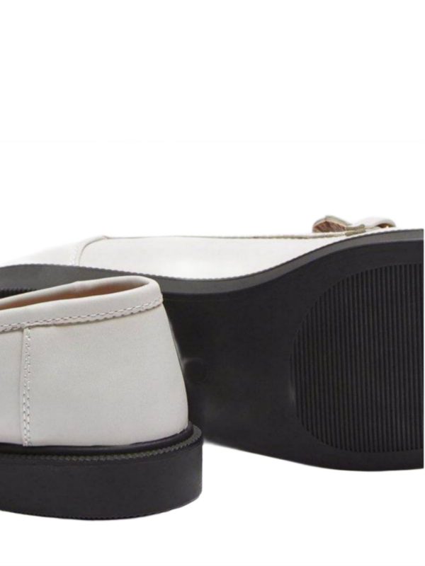 کالج زنانه faux lether loafer - Image 3