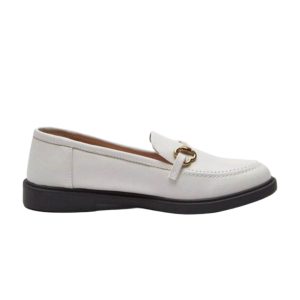 کالج زنانه faux lether loafer
