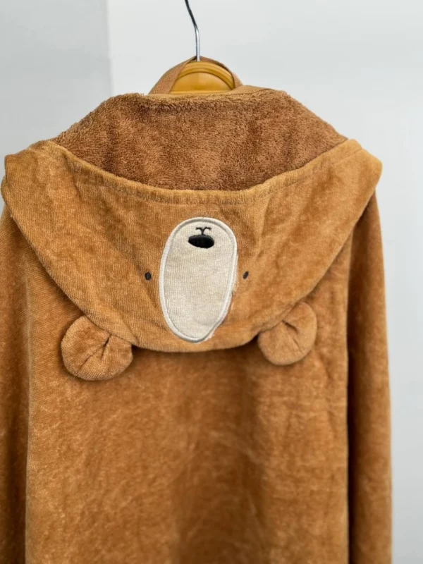 حوله پانچوی بچگانه قهوه ای H&M - Image 3