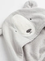 حوله پانچوی بچگانه طوسی H&M - Image 4