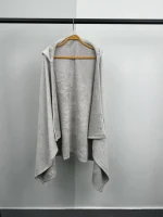 حوله پانچوی بچگانه طوسی H&M - Image 2