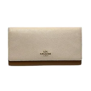 کیف دستی کرم قهوی کوچ 414