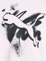 تیشرت سفید پوما لوگو وسط مشکی - Image 2