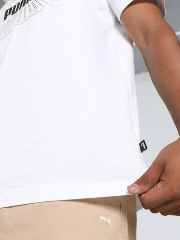 تیشرت سفید مدل لش پوما - Image 4