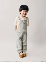 بیلر دو بنده جین راه راه بچگانه ZARA - Image 3