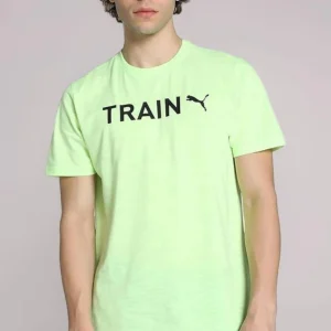 تیشرت سبز train پوما