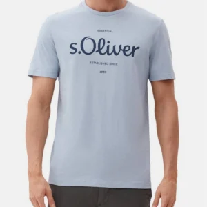 تیشرت آبی آسمانی اس الیور 729