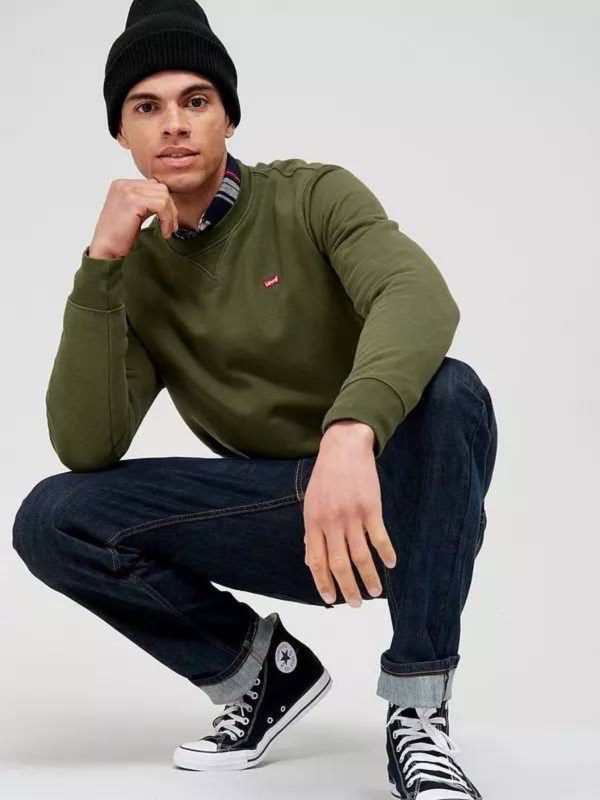 شلوار Levis 505 Regular Fit Dark Blue - Image 3
