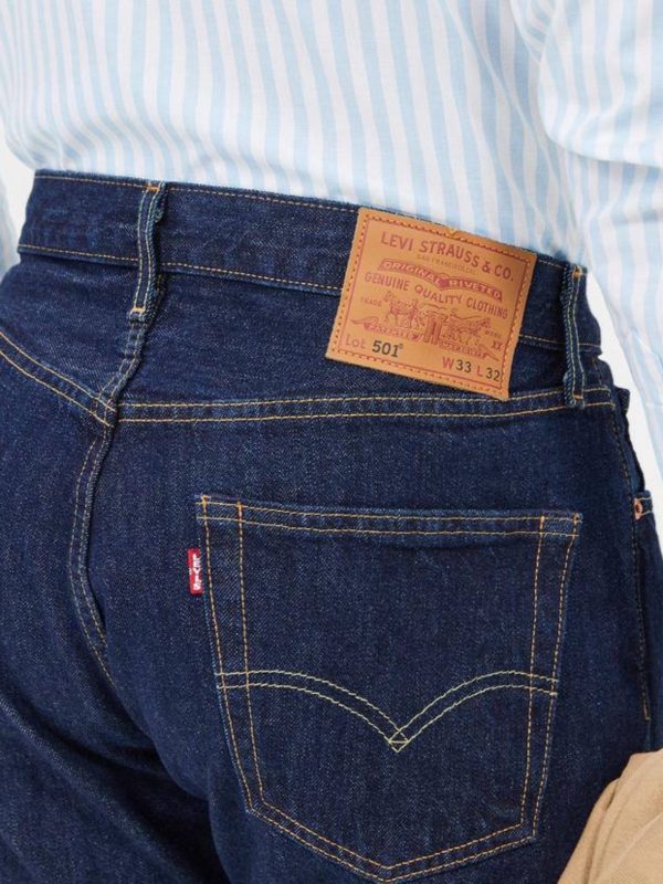 شلوار Levis 501 Black Jeans - Image 5