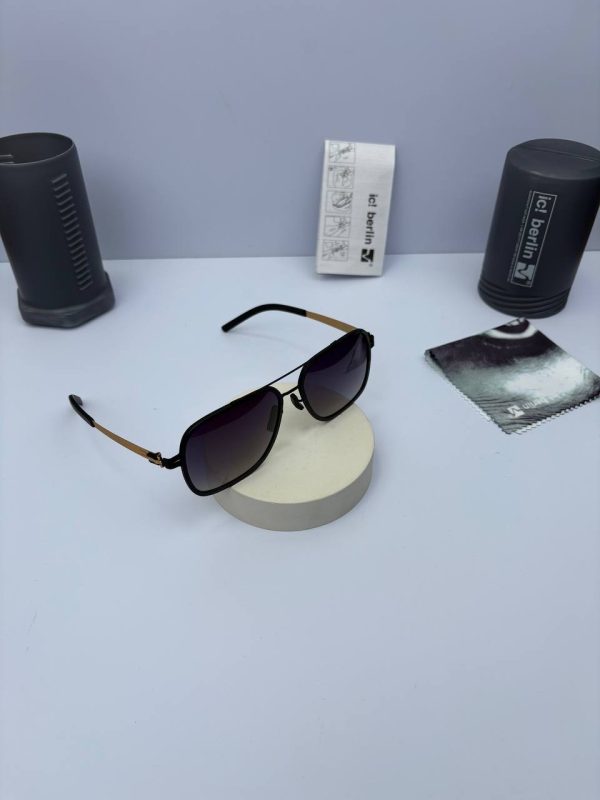 عینک آیس برلین رنگ black sun gold - Image 4