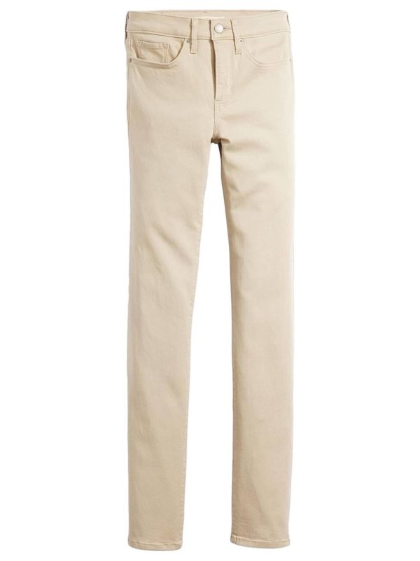 شلوار کرم لوایز Levi's 314 Shaping Straight Women's Jeans - Image 2