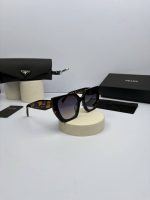 prada-15ws ( فریم هاوانا عدسی هایلایت آبی )