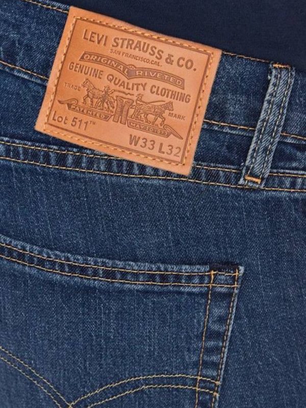 Jeans 511Blau Slim Fit شلوار - Image 4