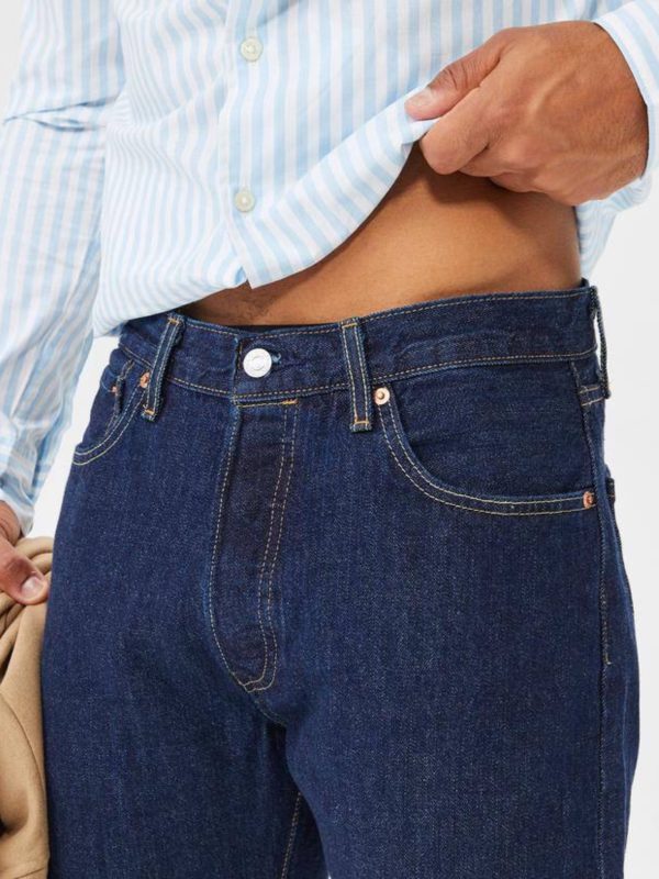 شلوار Levis 501 Black Jeans - Image 4