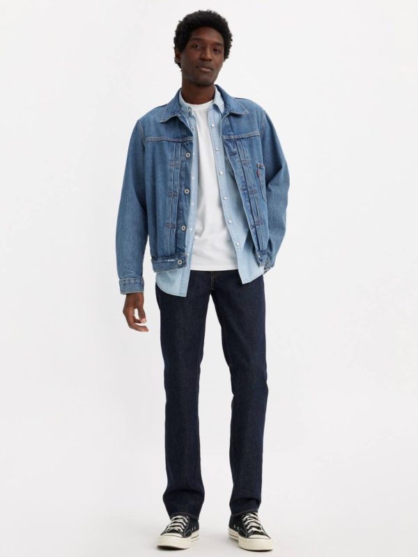 شلوار Levi's  514 STRAIGHT NAVY - Image 4
