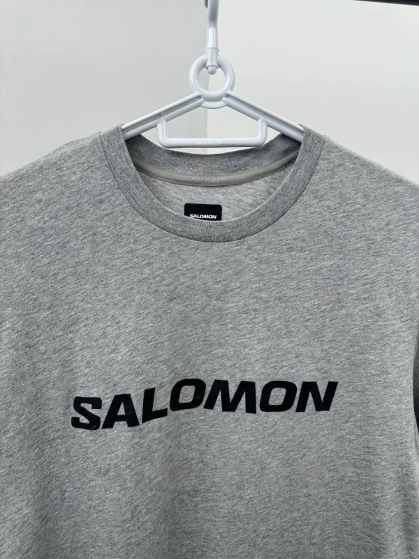 تیشرت طوسی SALOMON - Image 2