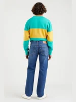 Dark Indigo Men's Jeansشلوار - Image 4
