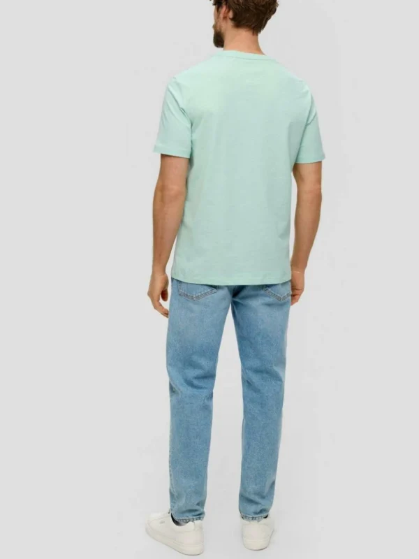 تیشرت سبز آبی اس اولیور - Image 3