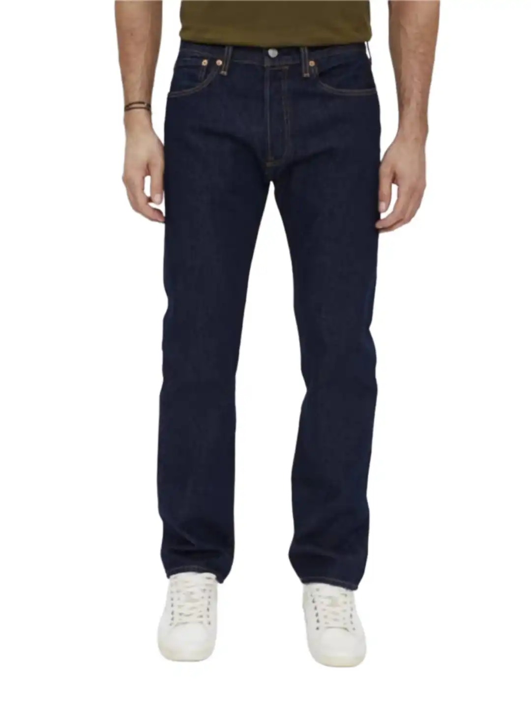Picsart_25-04-04_21-10-55-083 Jeans 501 levis rinseشلوار - Image 1
