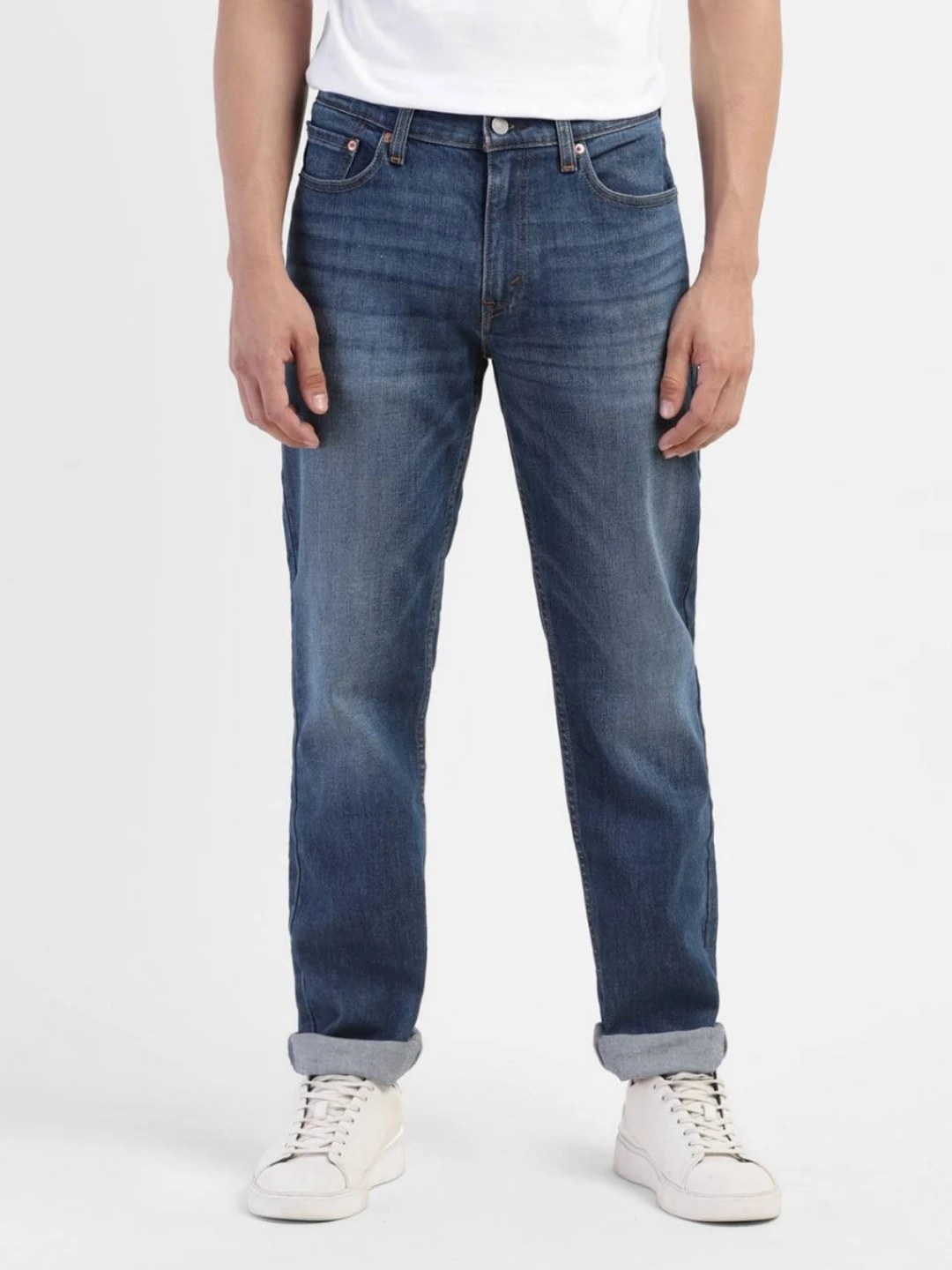 Picsart_25-04-05_22-09-20-824 Levis 511 BLUE SLIM FIT JEANشلوار - Image 1