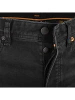 BOSS Taber Tapered Fit Jeans Blackشلوار - Image 2