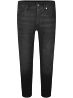 BOSS Taber Tapered Fit Jeans Blackشلوار