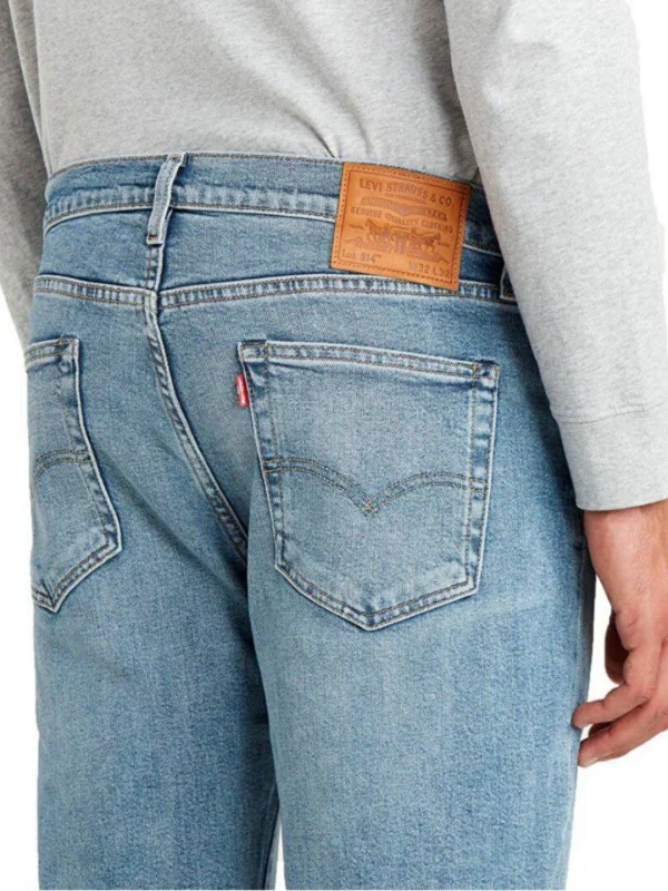 Levi's 514 Straight Blue Jeansشلوار - Image 2