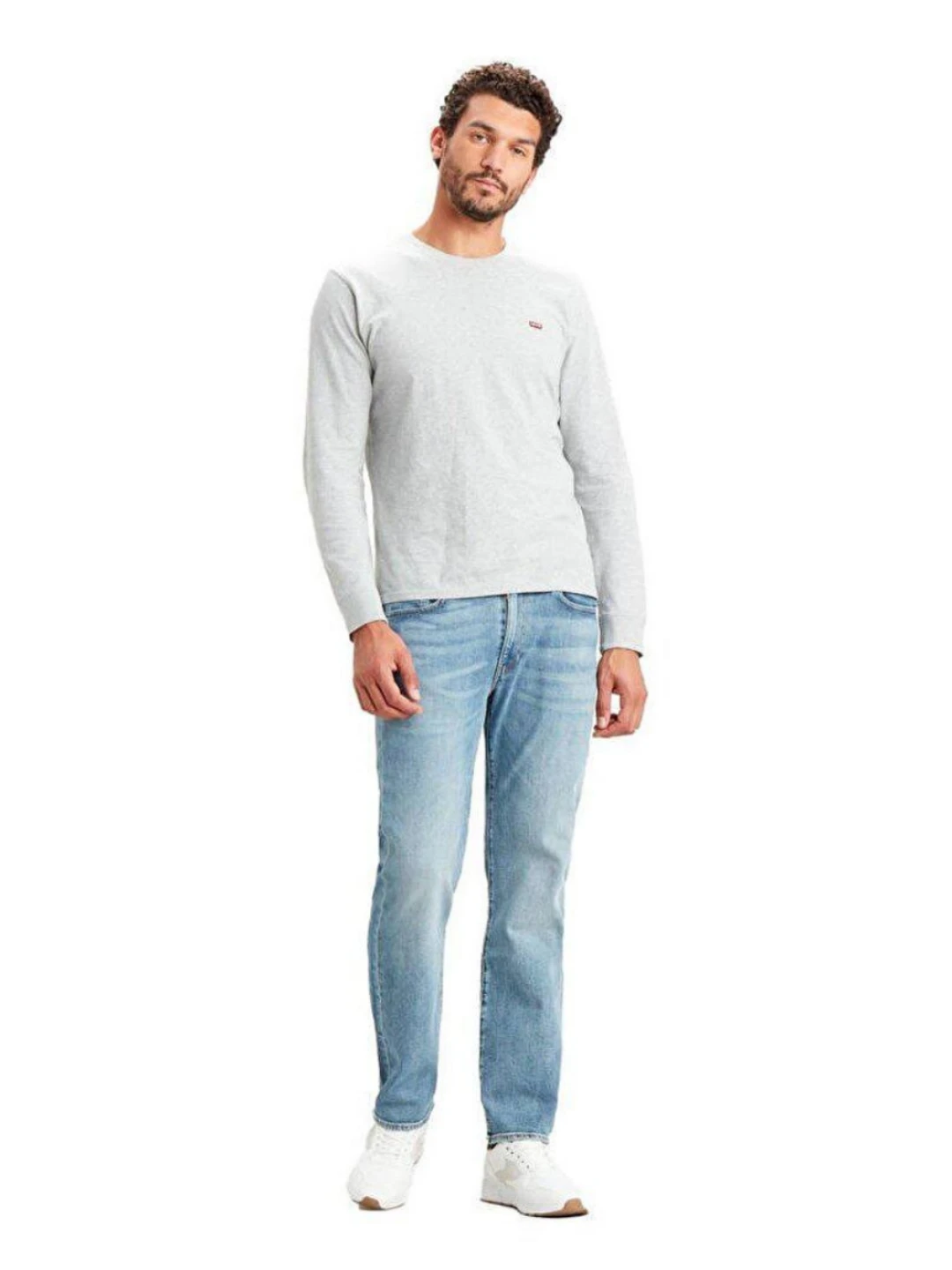 Picsart_25-04-07_20-39-08-772 Levi's 514 Straight Blue Jeansشلوار - Image 1