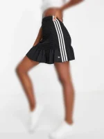 adidas Originals smocked skirtدامن  مشکی - Image 4