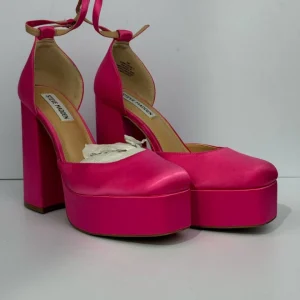 کفش مجلسی ساتن صورتی steve madden