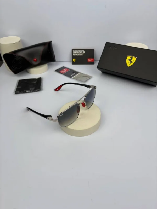 نقره ای هایلایت ته قرمز - Image 4