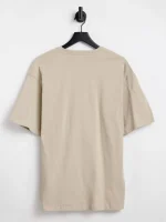تیشرت pull and bear کرمی - Image 3
