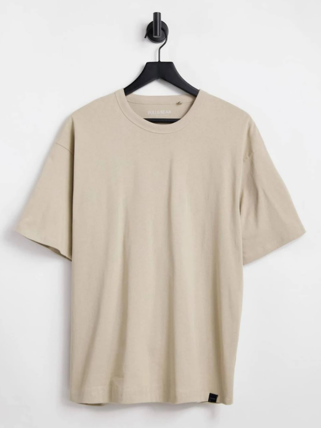 Picsart_25-04-11_22-28-28-822 تیشرت pull and bear کرمی - Image 1