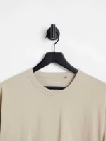 تیشرت pull and bear کرمی - Image 5