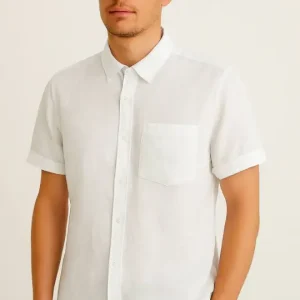 پیراهن لینن ۴رنگ h&m