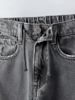 شلوار جین بچگانه جلو بند دار ZARA - Image 3