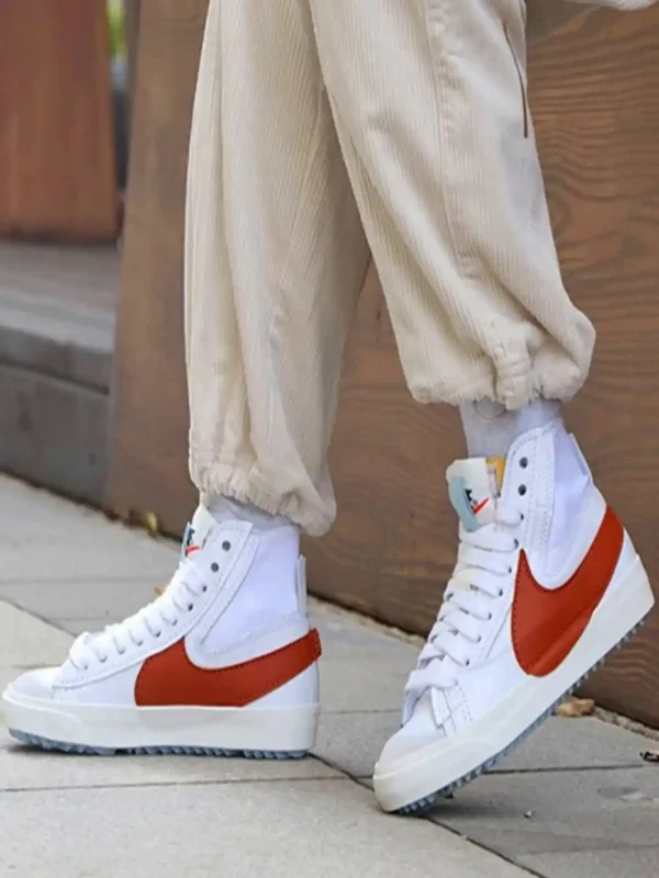 کتونی نایکی مدل Nike Blazer Mid 77 ‘Jumbo Red Orange - Image 5