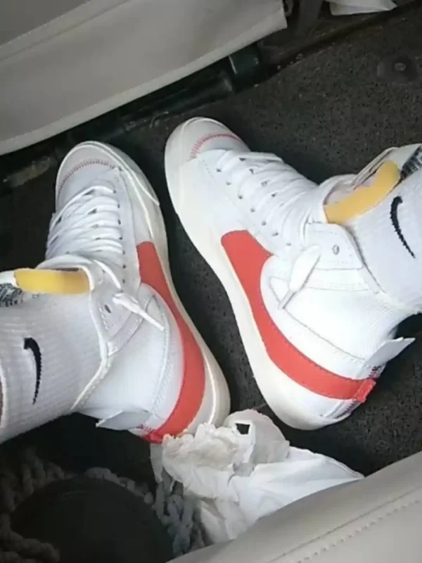 کتونی نایکی مدل Nike Blazer Mid 77 ‘Jumbo Red Orange - Image 6