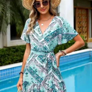 پیراهن برو بیا طرحدار بندی cupshe