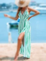 پیراهن راه راه سبر پشت بندی cupshe - Image 6