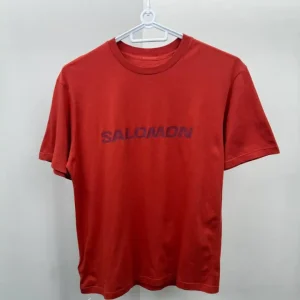 تیشرت نخی قرمز SALOMON