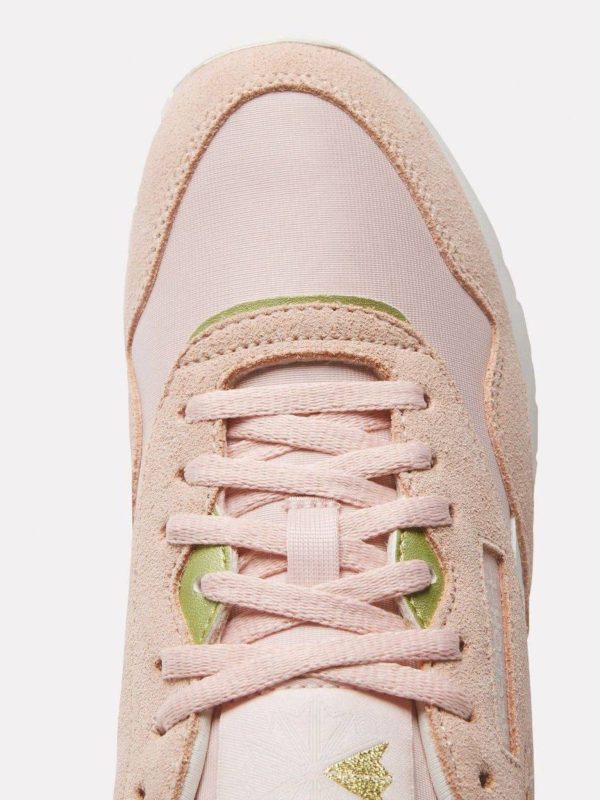 کتونی ریباک مدل cl NYLON Pink Sneakers - Image 2